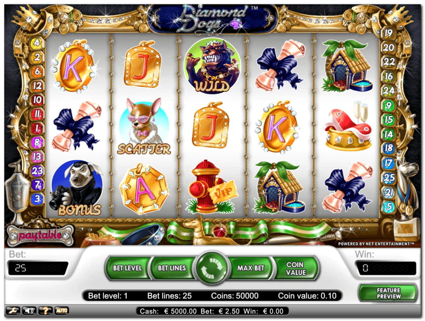 $490 kaszinó chip a Casino Actionnél